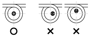 The best position / Requires the positioning
